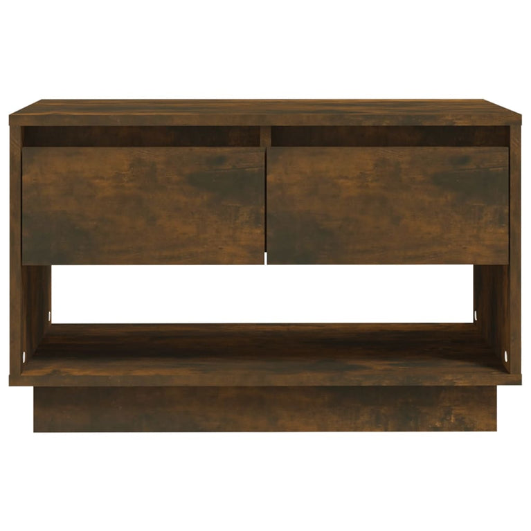 Tv-meubel 70x41x44 cm spaanplaat gerookt eikenkleurig MeubelReus