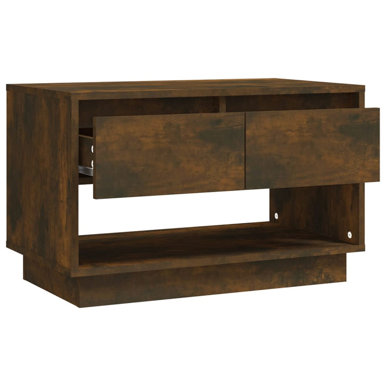 Tv-meubel 70x41x44 cm spaanplaat gerookt eikenkleurig MeubelReus