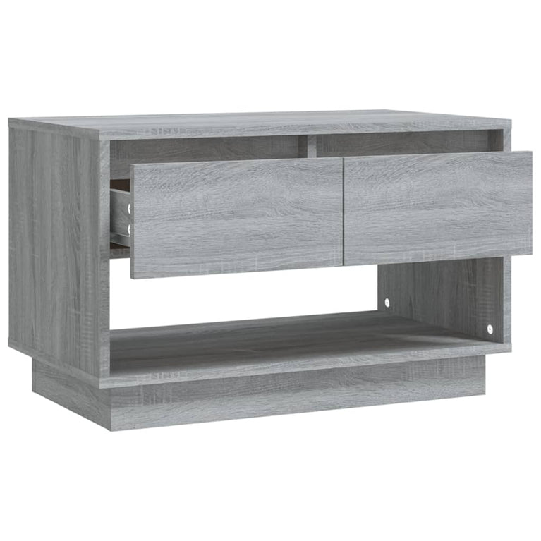 Tv-meubel 70x41x44 cm spaanplaat grijs sonoma eikenkleurig MeubelReus