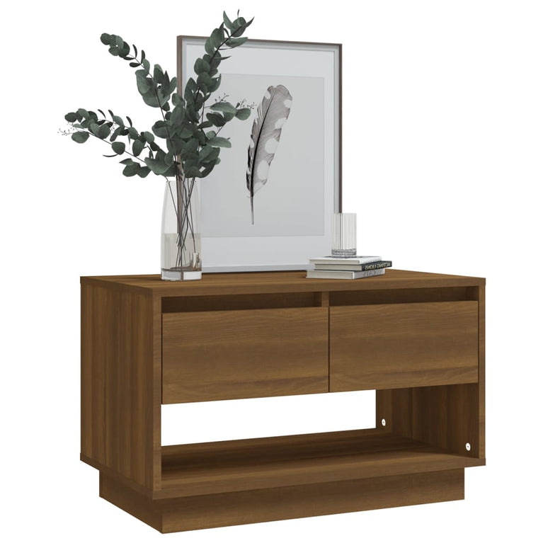 Tv-meubel 70x41x44 cm spaanplaat bruineikenkleurig MeubelReus
