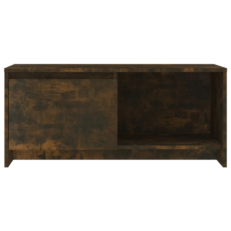 Tv-meubel 90x35x40 cm spaanplaat gerookt eikenkleurig MeubelReus