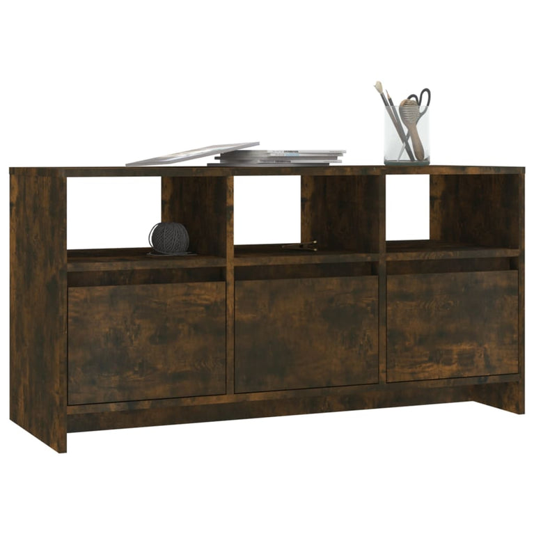 Tv-meubel 102x37,5x52,5 cm spaanplaat gerookt eikenkleurig MeubelReus
