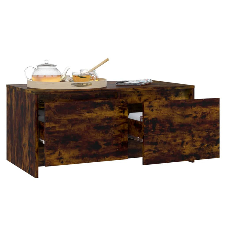 Salontafel 90x50x41,5 cm spaanplaat sonoma eikenkleurig MeubelReus