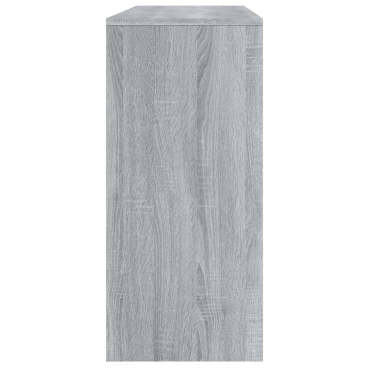 Wandtafel 100x35x76,5 cm spaanplaat grijs sonoma eikenkleurig MeubelReus