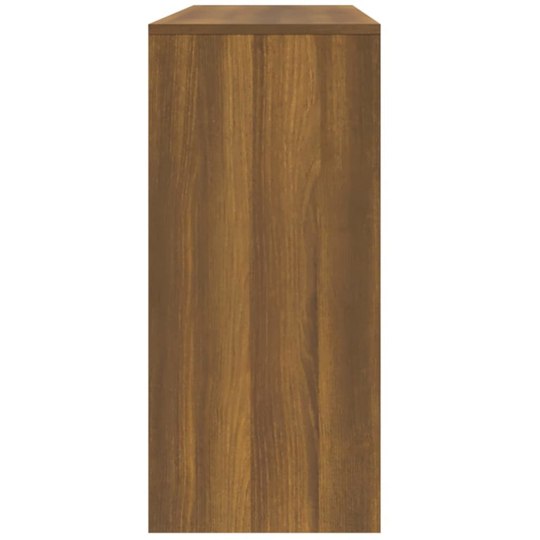 Wandtafel 100x35x76,5 spaanplaat bruineikenkleurig MeubelReus