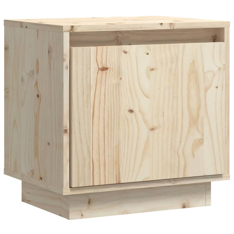 Nachtkastje 40x30x40 cm massief grenenhout MeubelReus