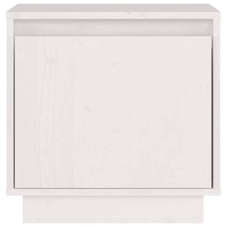 Nachtkastjes 2 st 40x30x40 cm massief grenenhout wit MeubelReus