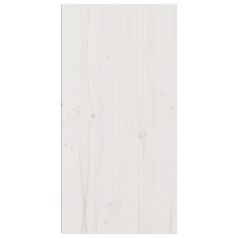 Wandkast 30x30x60 cm massief grenenhout wit MeubelReus