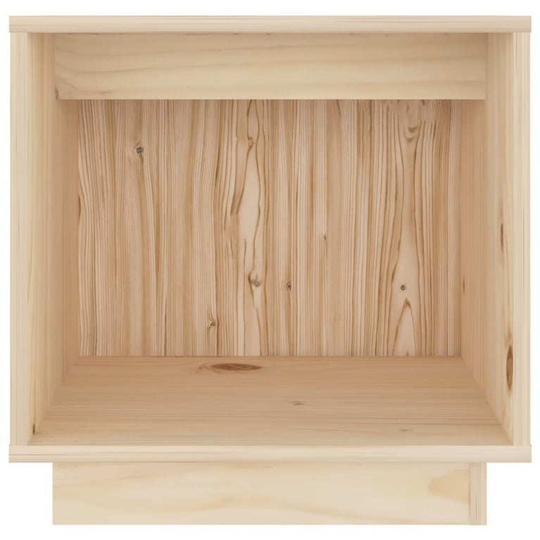 Nachtkastje 2 st 40x30x40 cm massief grenenhout MeubelReus