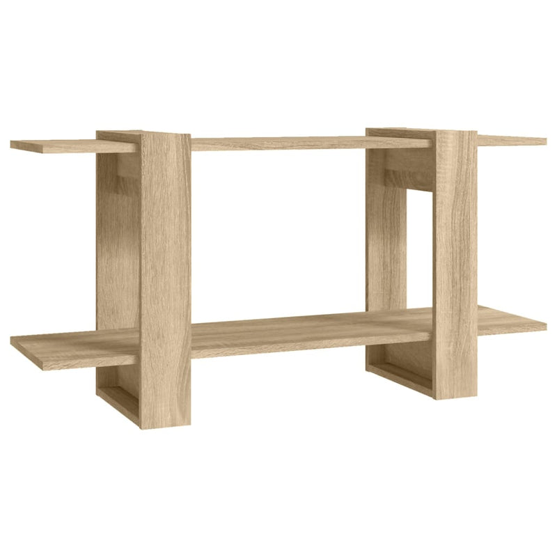 Boekenkast 100x30x51 cm bewerkt hout sonoma eikenkleurig MeubelReus