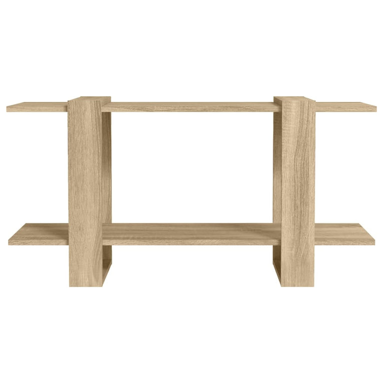Boekenkast 100x30x51 cm bewerkt hout sonoma eikenkleurig MeubelReus