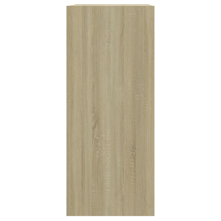 Boekenkast/kamerscherm 40x30x72 cm sonoma eikenkleurig MeubelReus