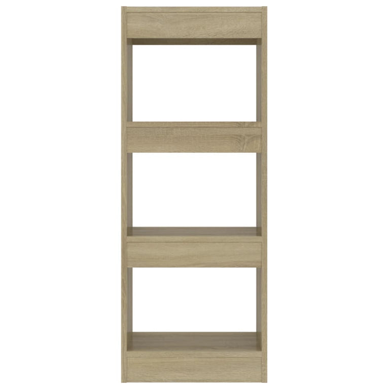 Boekenkast/kamerscherm 40x30x103 cm spaanplaat sonoma eiken