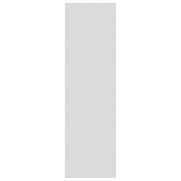 Boekenkast/kamerscherm 40x30x103 cm spaanplaat hoogglans wit MeubelReus