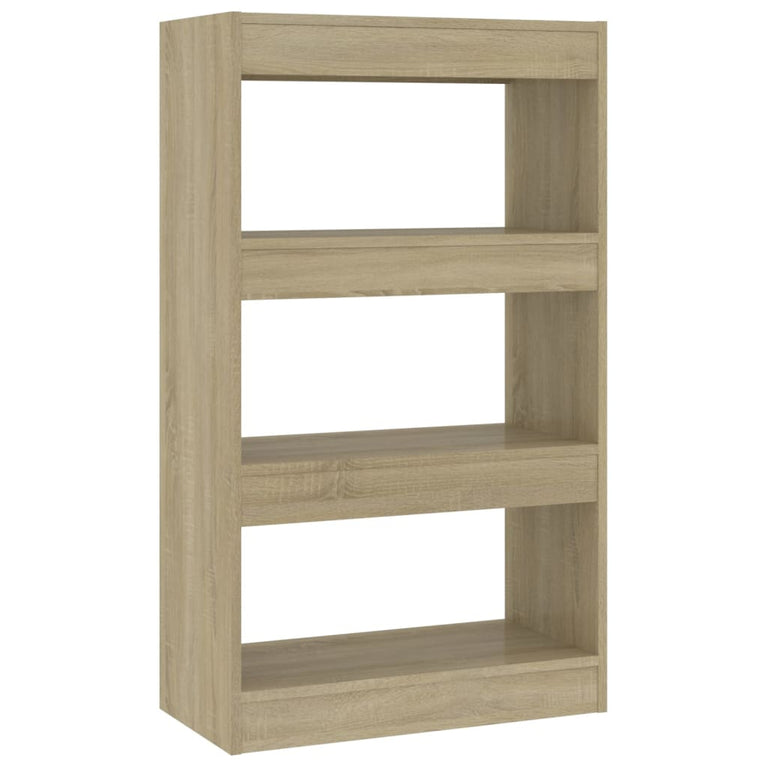 Boekenkast/kamerscherm 60x30x103 cm spaanplaat sonoma eiken MeubelReus