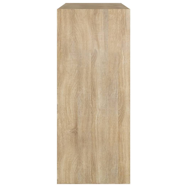 Boekenkast/kamerscherm 80x30x72 cm sonoma eikenkleurig MeubelReus