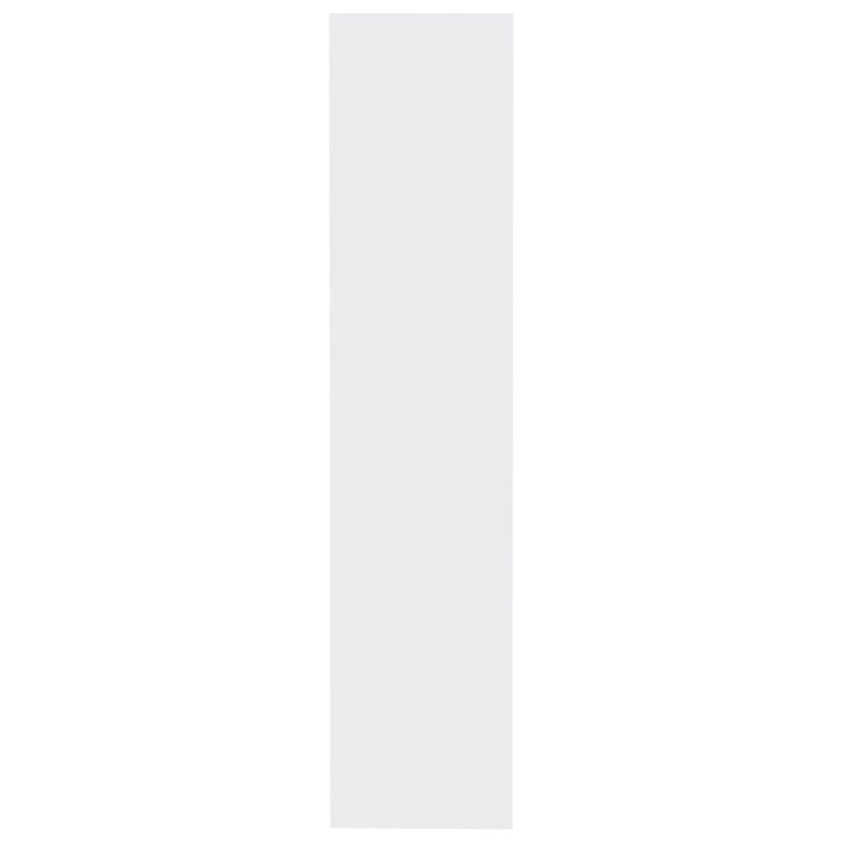 Boekenkast/kamerscherm 80x30x135 cm spaanplaat wit MeubelReus