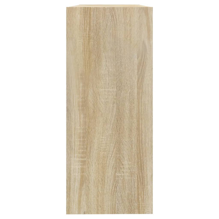 Boekenkast/kamerscherm 100x30x72 cm sonoma eikenkleurig MeubelReus