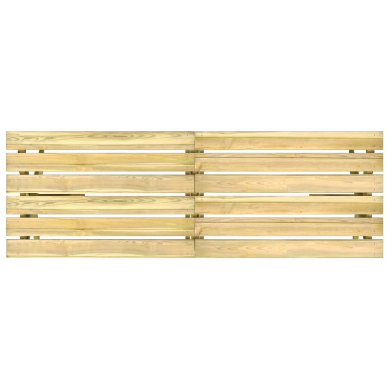 Tuintafel 220x73x70 cm geïmpregneerd grenenhout MeubelReus