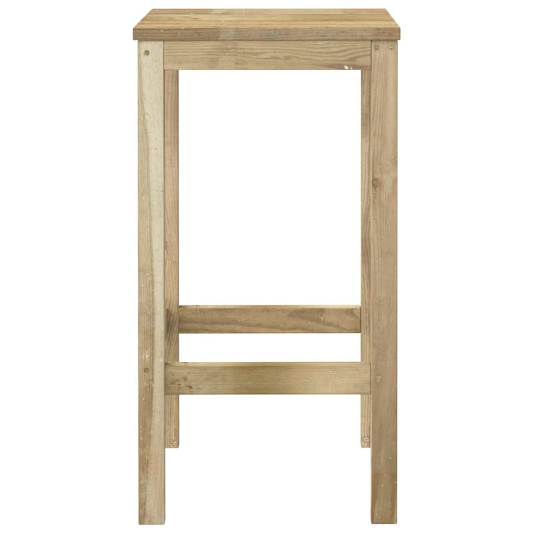 7-delige Tuinbarset geïmpregneerd grenenhout