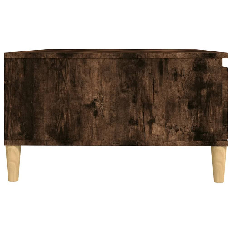 Salontafel 90x60x35 cm spaanplaat gerookt eikenkleurig MeubelReus