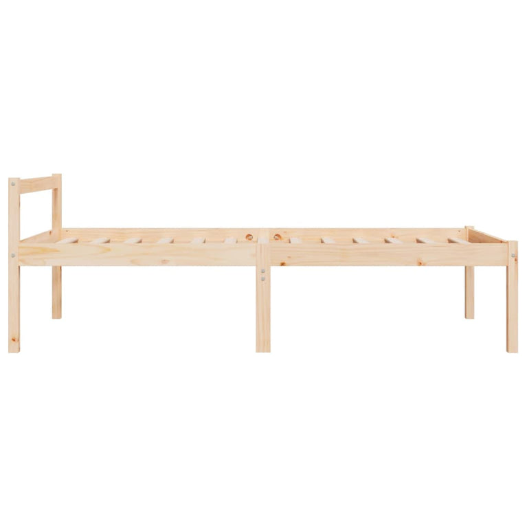 Seniorenbed massief grenenhout 90x190 cm Small Single