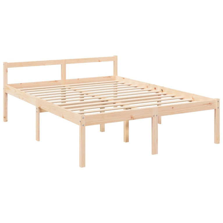 Seniorenbed massief grenenhout 160x200 cm