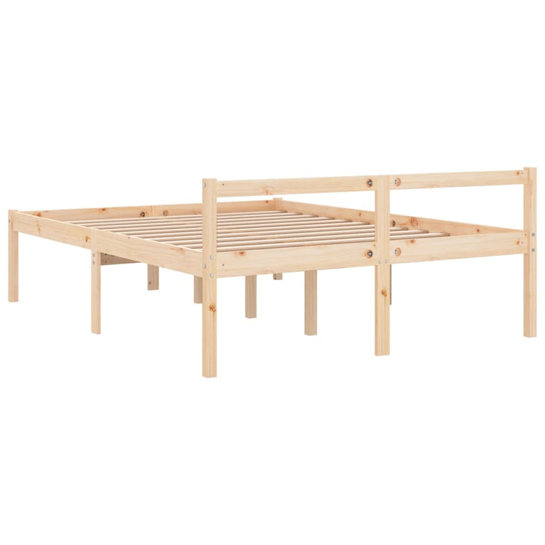Seniorenbed massief grenenhout 160x200 cm