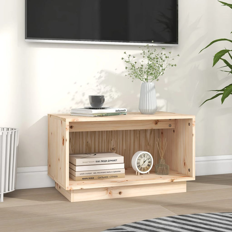 Tv-meubel 60x35x35 cm massief grenenhout MeubelReus