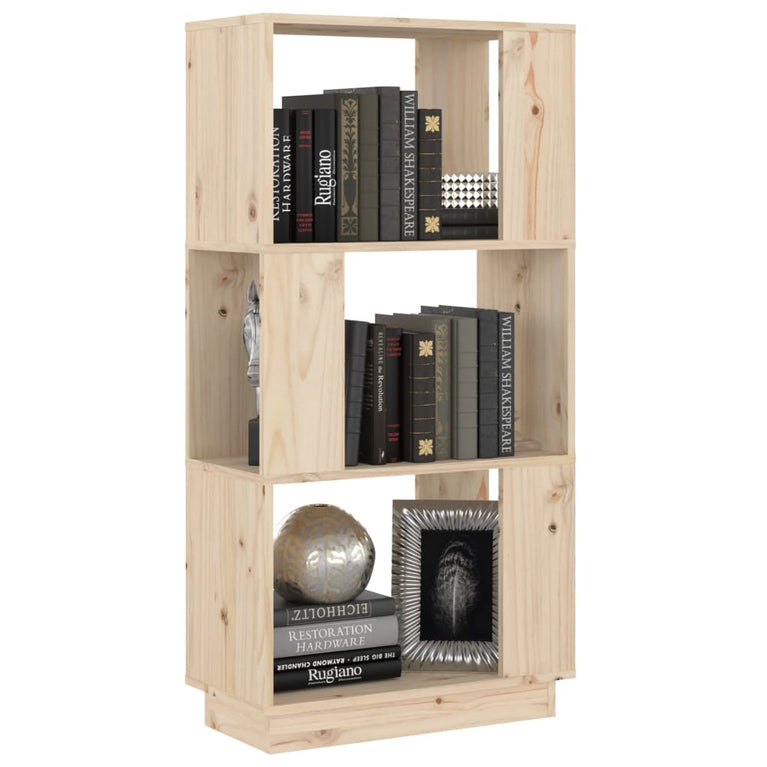 Boekenkast/kamerscherm 51x25x101 cm massief grenenhout MeubelReus