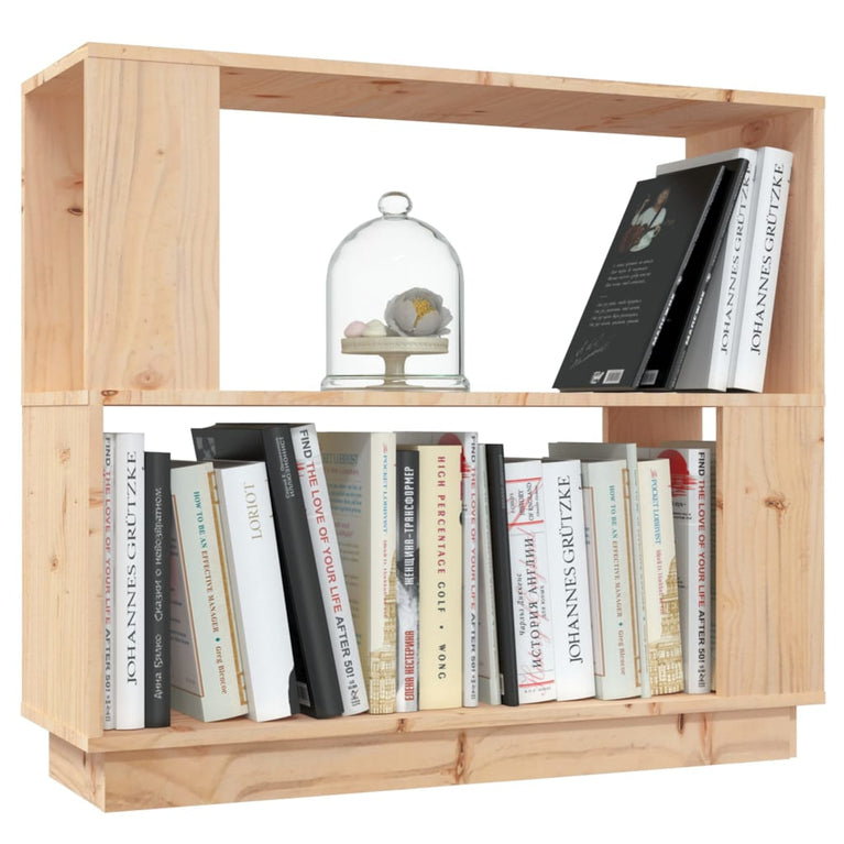 Boekenkast/kamerscherm 80x25x70 cm massief grenenhout MeubelReus