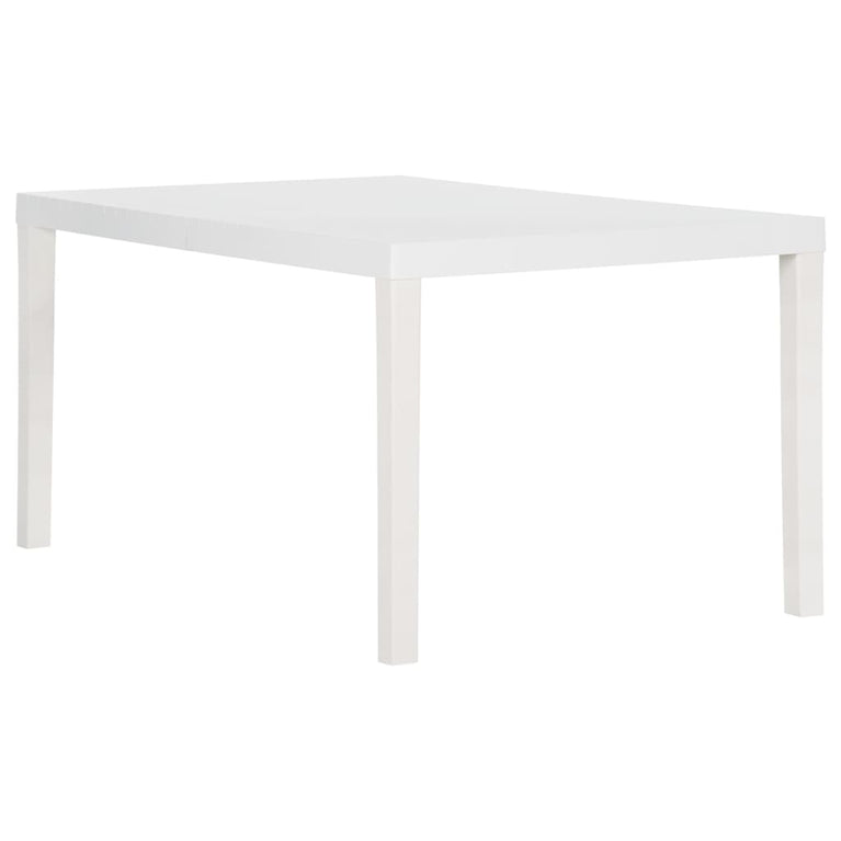 Tuintafel 150x90x72 cm polypropeen wit MeubelReus