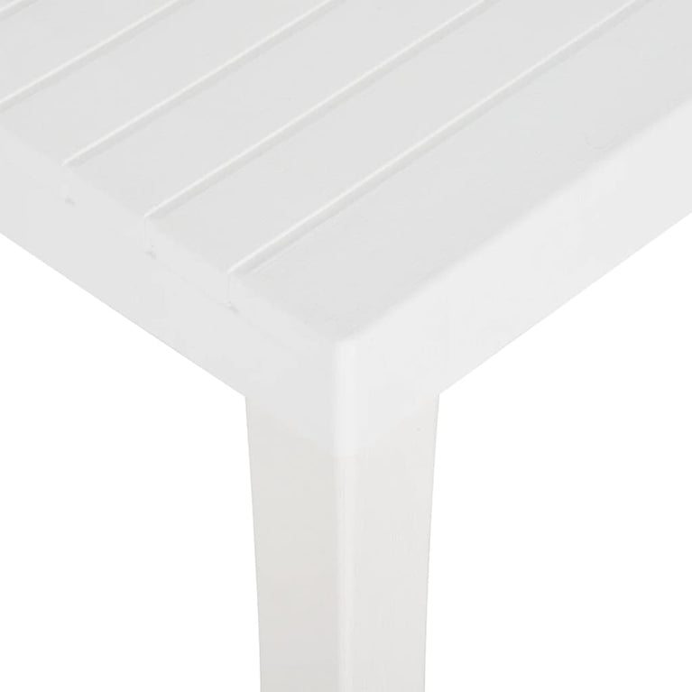 Tuintafel 150x90x72 cm polypropeen wit MeubelReus