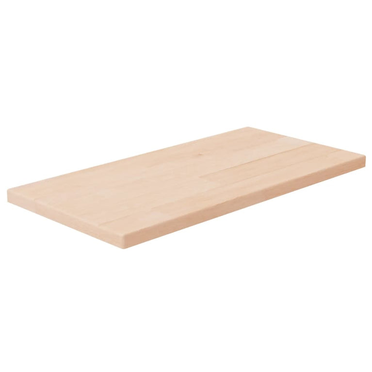 Plank 40x20x1,5 cm onbehandeld massief eikenhout