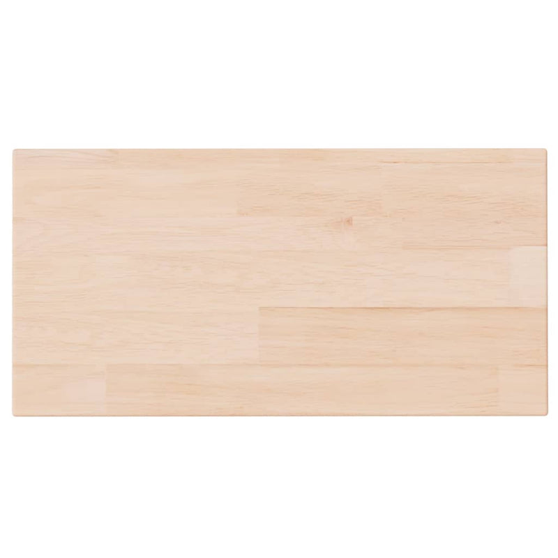 Plank 40x20x1,5 cm onbehandeld massief eikenhout