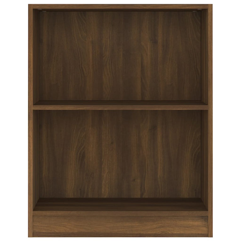 Boekenkast 60x24x74,5 cm bewerkt hout bruin eikenkleur MeubelReus