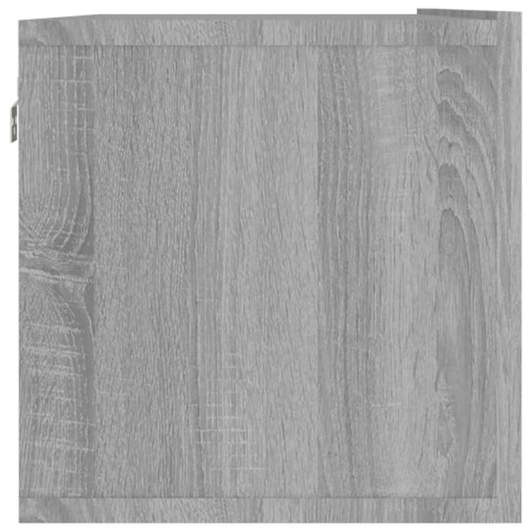 Tv-wandmeubel 120x30x30 cm bewerkt hout grijs sonoma eiken MeubelReus