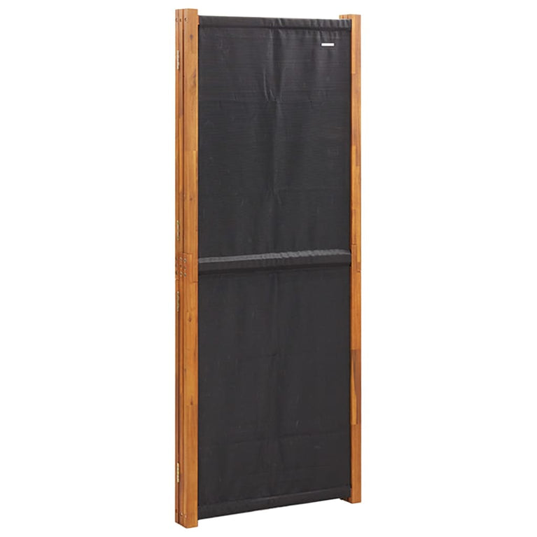 Kamerscherm met 3 panelen 210x180 cm zwart MeubelReus