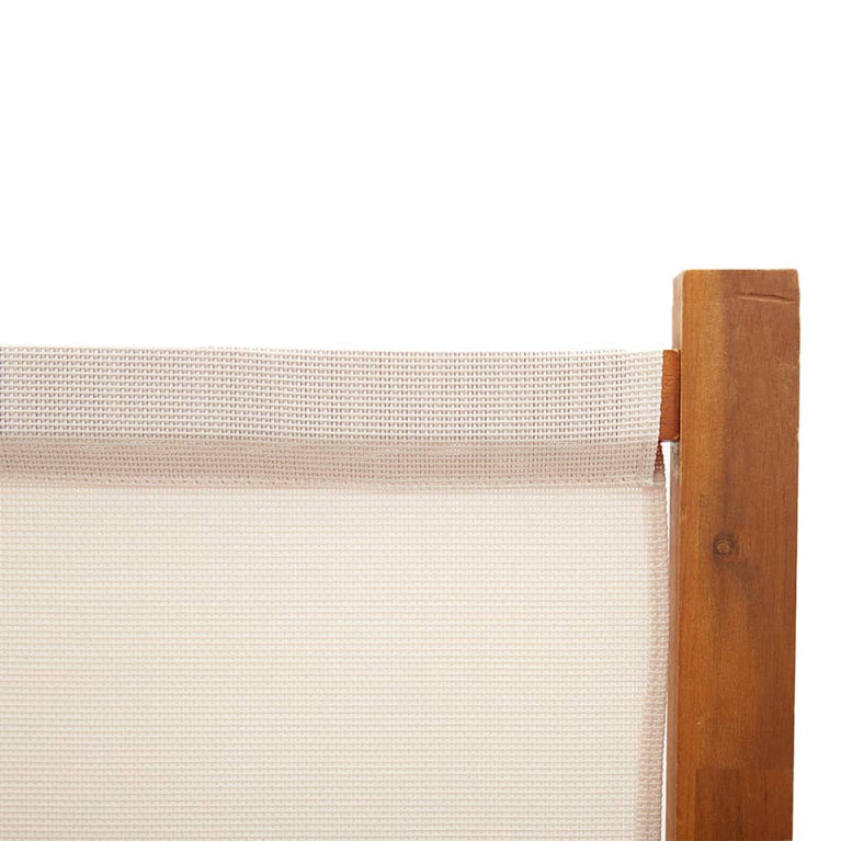Kamerscherm met 3 panelen 210x180 cm crèmewit MeubelReus