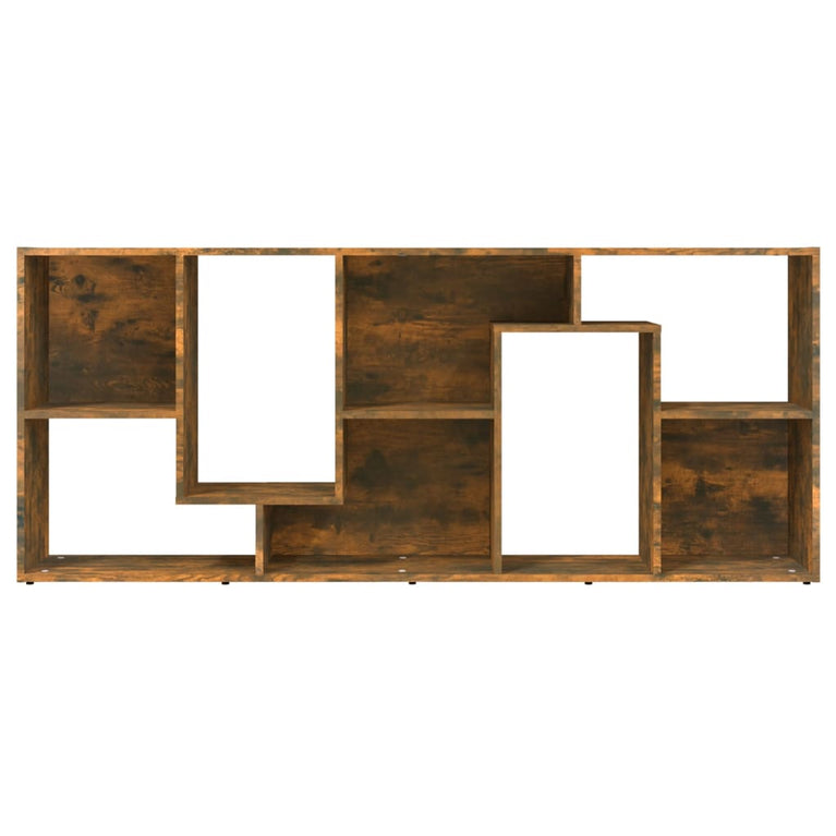 Boekenkast 67x24x161 cm bewerkt hout gerookt eikenkleurig MeubelReus