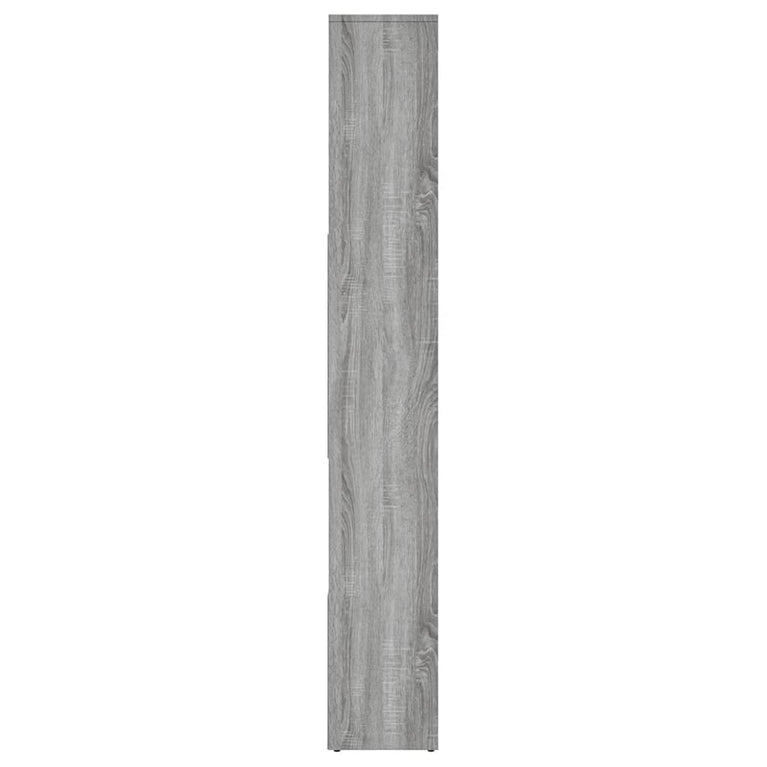 Boekenkast 67x24x161 cm bewerkt hout grijs sonoma eikenkleurig MeubelReus