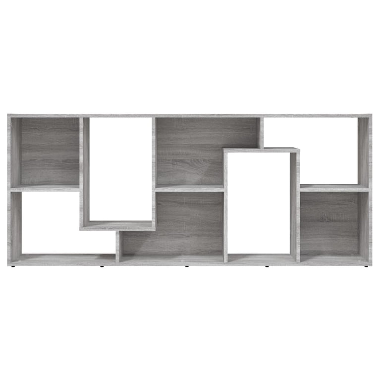 Boekenkast 67x24x161 cm bewerkt hout grijs sonoma eikenkleurig MeubelReus