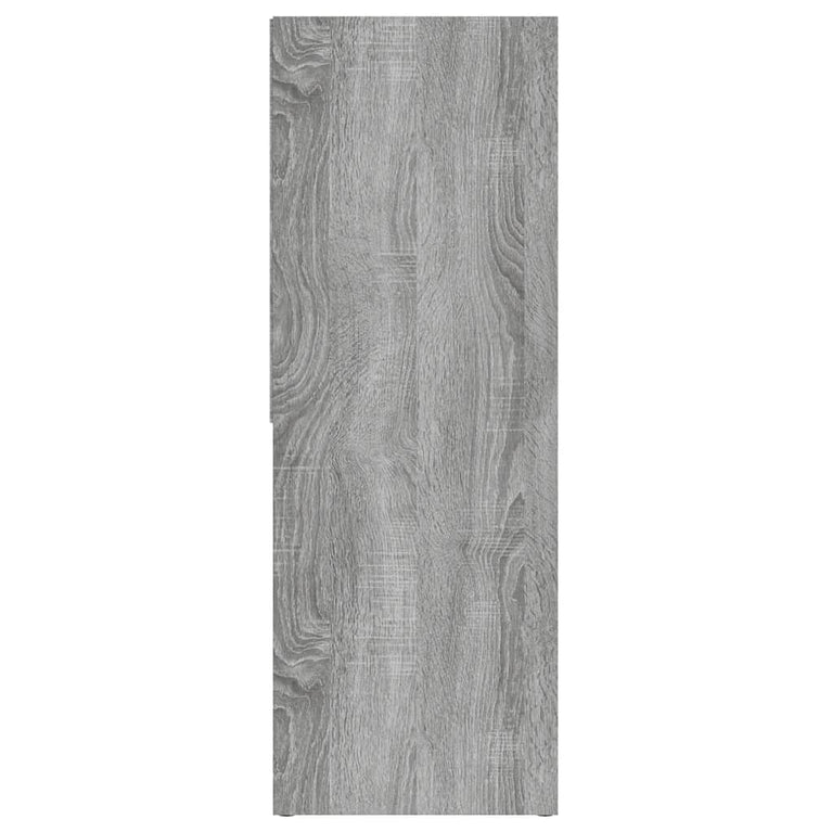 Boekenkast 67x24x161 cm bewerkt hout grijs sonoma eikenkleurig MeubelReus