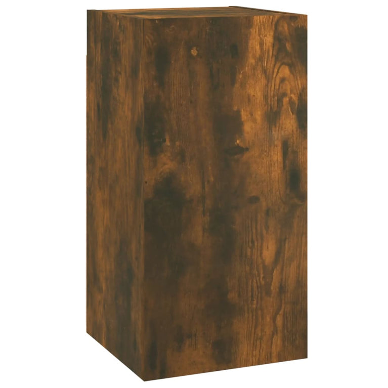 Tv-meubelen 2 st 30,5x30x60 cm bewerkt hout gerookt eikenkleur MeubelReus
