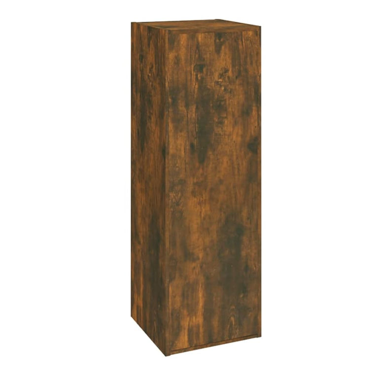 Tv-meubel 30,5x30x90 cm bewerkt hout gerookt eikenkleurig MeubelReus