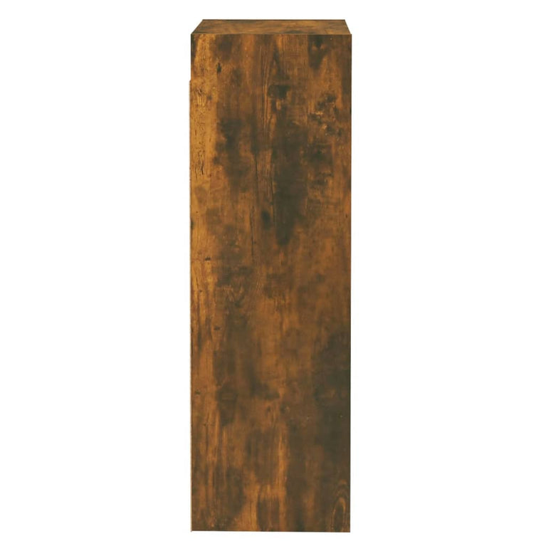 Tv-meubel 30,5x30x90 cm bewerkt hout gerookt eikenkleurig MeubelReus