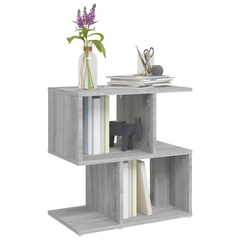 Nachtkastjes 2 st 50x30x51,5 cm bewerkt hout grijs sonoma eiken MeubelReus