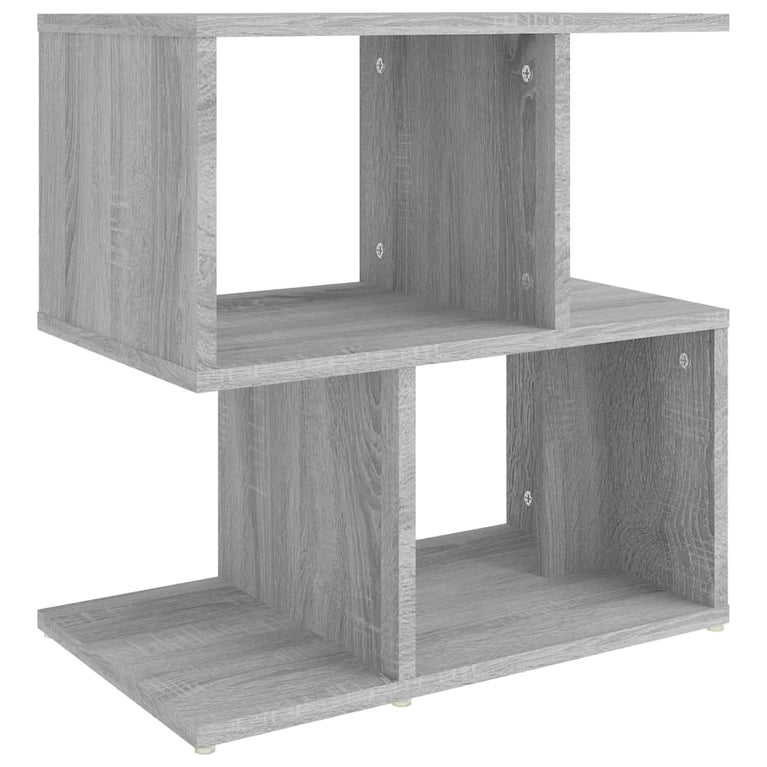 Nachtkastjes 2 st 50x30x51,5 cm bewerkt hout grijs sonoma eiken MeubelReus