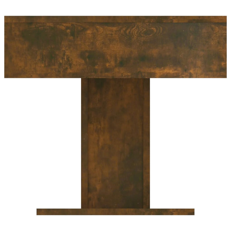 Salontafel 96x50x45 cm bewerkt hout gerookt eikenkleurig