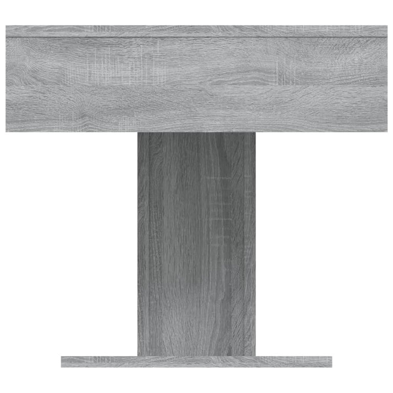 Salontafel 96x50x45 cm bewerkt hout grijs sonoma eikenkleurig